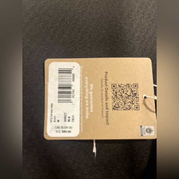 Patagonia, Men’s Base Layer, Men’s Size Medium USA, 100% Polyester, NWT, Black - Picture 3 of 5